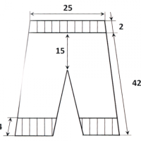 Costume tricotate pentru nou-nascuti cu ace de tricotat