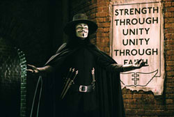 V for Vendetta rendkívüli terrorizmus filmkocka