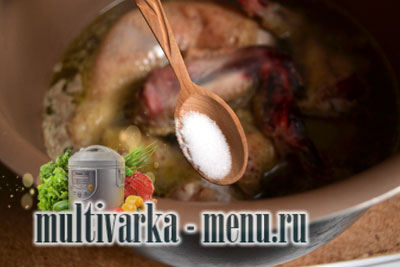 Kocsonya a multivarka Chicken (hogyan kell főzni egy zselés multivarka) Kocsonya a multivarka csirke
