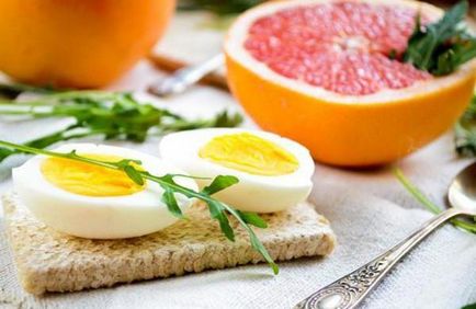 Egg Diet Mage meniu pentru 2 și 4 săptămâni în masă, produse, eficiență