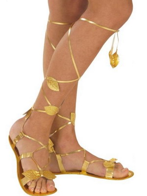 Sandale pentru femei în fotografie stil grecesc de modele de pantofi greci