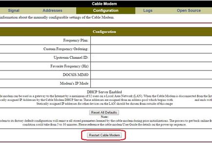 135 millió kábelmodemekhez távolról újraindítás