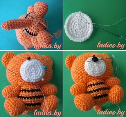 Amigurumi tigru