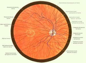 Angiopatia retinei tratamentului ocular, simptomatologie