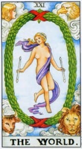 Lumea arcanului tarot, sensul hărții, înțelesul interior