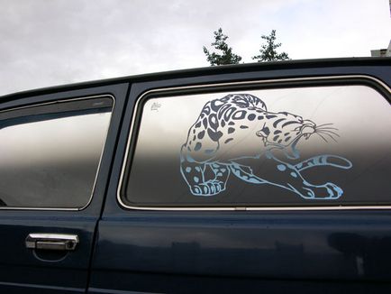 Арт тонування стекол автомобіля, арт тонування - надай індивідуальність своїй машині