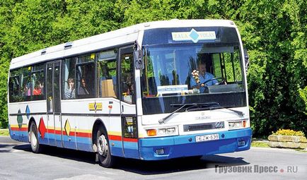 Ikarus buszok az első utas Magyarország