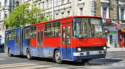 Ikarus buszok az első utas Magyarország