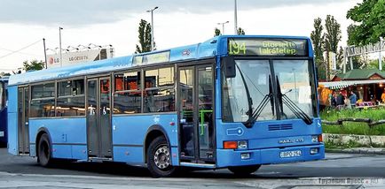 Ikarus buszok az első utas Magyarország