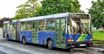 Ikarus buszok az első utas Magyarország