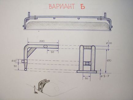 Багажник на дах своїми руками на уаз буханець креслення