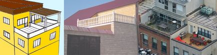 Balconuri și loggii, verande și terase