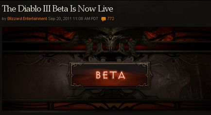 Бета тест (beta test) diablo 3 - огляд всієї наявної інформації