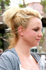 Britney Spears fără machiaj