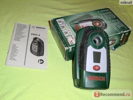 Digitális érzékelő Bosch PDO 6 - Digitális érzékelő Bosch PDO 6 - „flush detektor” vásárlói vélemények