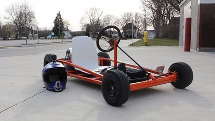 Így az elektromos gokart gokart