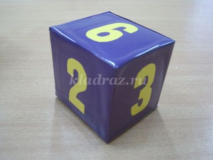 Дидактичні кубики своїми руками для дитячого садка