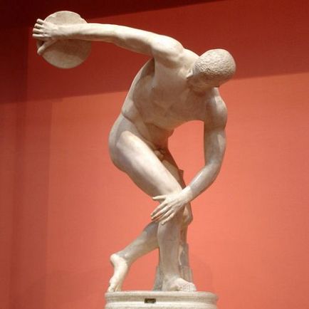 Дискобол - перша скульптура рухається людини - Умурзаков шанів - офіційний сайт скульптора