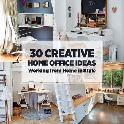 belsőépítészeti saját kezűleg 30 Office ötletek (1. rész)