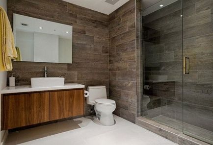Дизайн плитки у ванній стилі і варіанти укладання (фото)