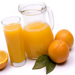Homemade limonada din portocale