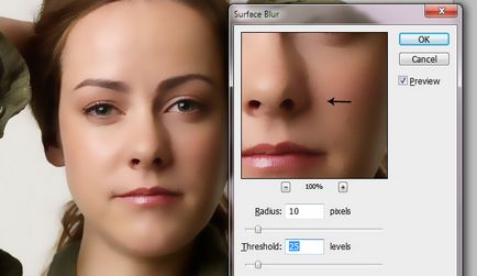 Două moduri simple de retușare a pielii, lecții de soohar pe grafice și fotografii 3D ale Photoshop