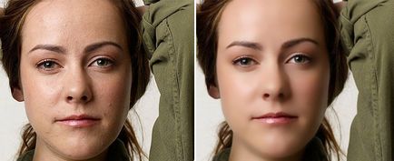 Два простих способи ретуші шкіри, soohar - уроки по фотошопу 3d графіку і фотографії