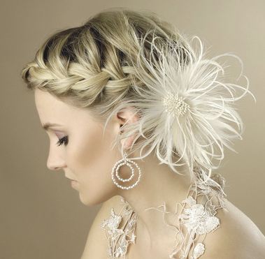 Фотогалерея модних весільних зачісок на коротке волосся