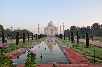 Unde este Taj Mahal un nou miracol al lumii