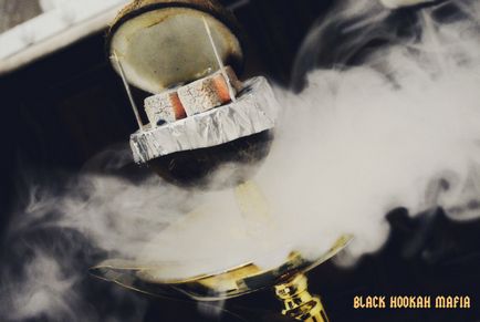 Готуємо кальян на кокосі, black hookah mafia