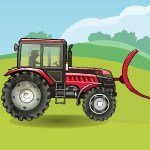 Ігри трактори онлайн, гонки на тракторах, симулятор трактора з причепом грати безкоштовно