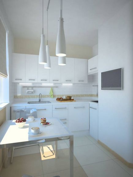 Інтер'єр кухні 9 кв м (50 фото) - зонування і планування