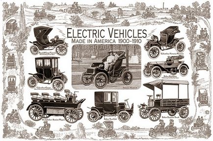 Історія електромобілів початку xx століття