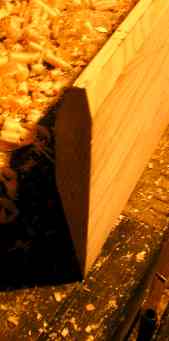 Fabricarea de lame de lemn pentru o moară de vânt fără răsucire