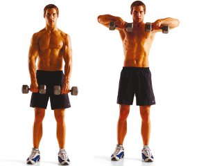 Які існують вправи для всіх м'язів спини з гантелями