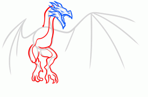 Як намалювати дракона з skyrim по кроках, як легко і просто малювати олівцем, ручкою або