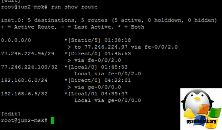 Як налаштувати мережевий інтерфейс на маршрутизаторі juniper srx210, настройка серверів windows і linux