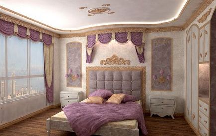 Cum de a decora un dormitor într-un stil romantic - idei de fotografie