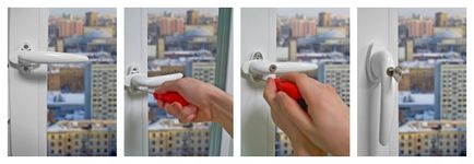 Cum de a regla singur ușa balconului din plastic