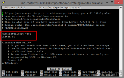 Як підняти веб-сервер (apache2 nginx mysql phpmyadmin) на vps debian 7