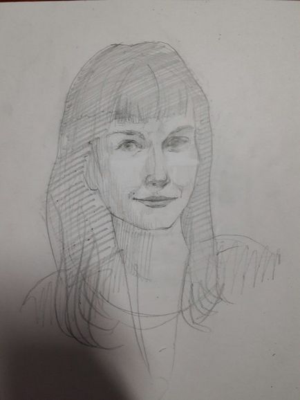 Cum de a desena un portret în creion pas cu pas