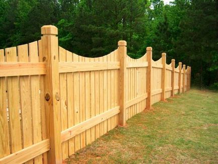 Как да си направим дървена ограда с ръцете си