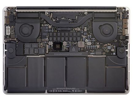 Як розібрати ноутбук apple macbook pro 15 - з дисплеєм retina - блогофоліо роману паулова