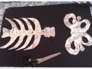 Hogyan készítsünk egy koronát Koshchey - karácsonyi jelmezek Bag of Bones
