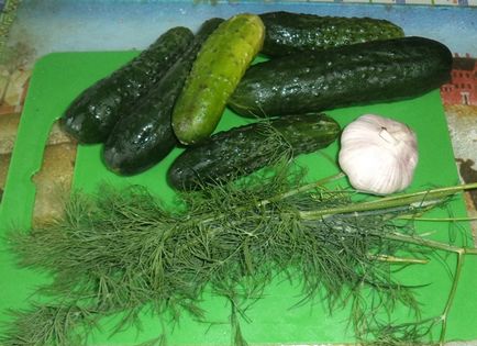 Як зробити малосольні огірки швидкого приготування з часником і кропом, devchatt