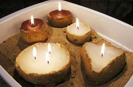 Як зробити свічки своїми руками в домашніх умовах