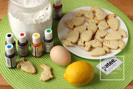 Як прикрасити пасхальне печиво глазур'ю - рада з фотографіями