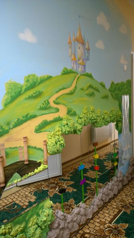 Як задекорувати стіну в дитячому саду - ярмарок майстрів - ручна робота, handmade
