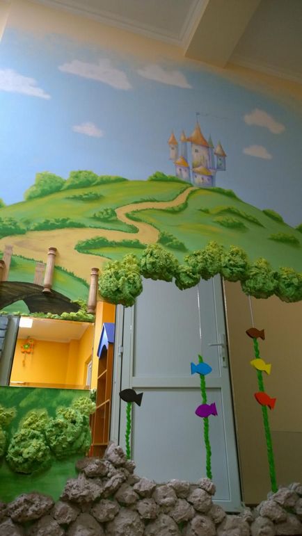 Як задекорувати стіну в дитячому саду - ярмарок майстрів - ручна робота, handmade