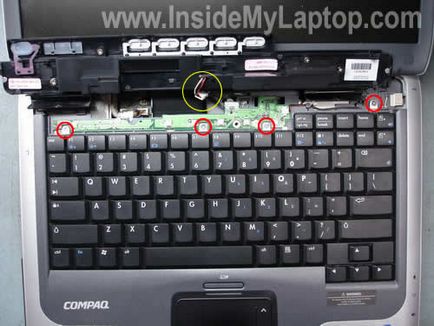 Як замінити клавіатуру на ноутбуці hp compaq presario 2580us